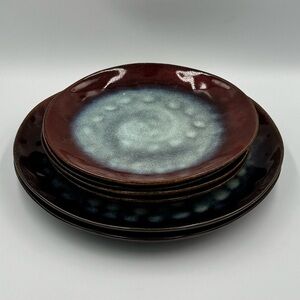 Vancasso Stoneware Starry 6pc Plate Set